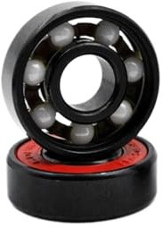RTRCAGAKM 8 stücke 608 2RS Hybrid Keramik Kugellager 8 * 22 * 7mm ABEC-11 Hohe Geschwindigkeit Rollschuh Skateboard Rad Miniatur Lager