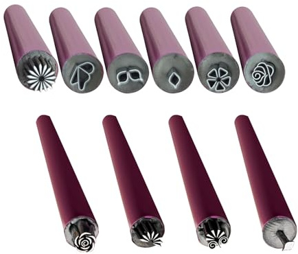10Pcs Nail Art Stamp Pen, Nail Art Flower Stamp Pen, 2024 New Precision Stamp Pen Set, Nail Art Pen with Different Design, Nail Dotting Tool, Nail Foil, Nail Art Design for Women