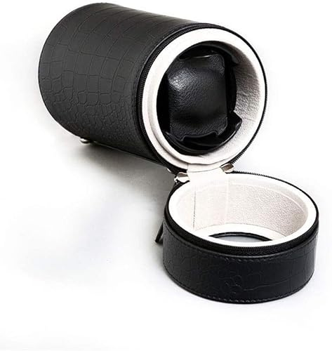 CWZZWS Caja de bobinadores de Reloj de araña, Cajas automáticas de Cuero PU fácil de Transportar - Negro/marrón 520 g Good Times Chandelier
