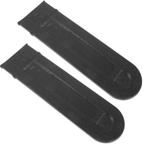 Funda Protectora para Motosierra Eléctrica de Plástico, 2 Piezas Negro