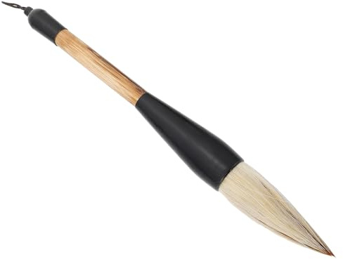 Healeved Pincel Grande de Caligrafía Pelo Mixto de y Cabra Pluma para Principiantes Pincel para Dibujo y Escritura Escolar Herramienta para Escribir Pareados Adecuado para Estudiantes