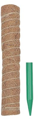 Generisch Monstera Pothos Philodendron Tige de Mousse pour grimpantes en Fibre PVC 42 cm Support Amovible pour grimpantes Treillis de Jardin avec Aide à la Croissance Monstera Pothos