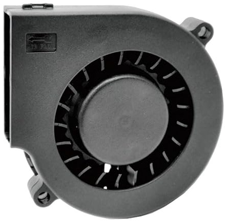 ZGGOZDH Ventilateur centrifuge 5000 TR/Min, 75x75x15mm, pour roulement à Billes Cycleseal, Moteur de Ventilateur sans balais Flux Axial DC