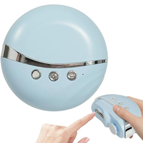 Tagliaunghie Elettrico Automatico - Tagliatore Di Unghie A 3 Velocità Con Luce LED E Deposito Per Ritagli - E Levigatore Per Unghie Delle Mani,per Uso di Bambini Anziani Uomini Badanti Donne e