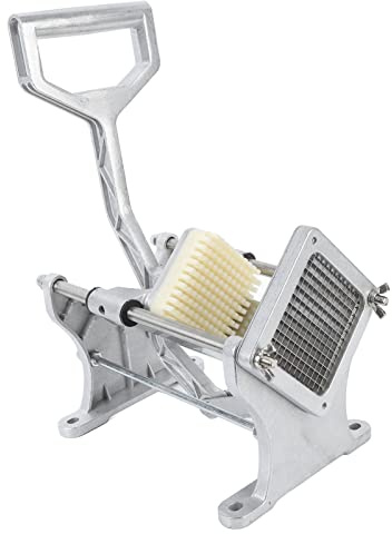 Generic Máquina Cortadora de Patatas Fritas de Alta Resistencia, Diseño que Ahorra Mano de Obra para Cortar Tiras Fácilmente, 18,1 X 5,9 X 9,8 para Cocina