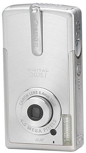Canon IXUS i Digital Camera, Platinum Silver [4MP]