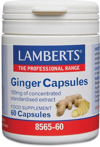 Lamberts Ginger Capsules 60 Capsules