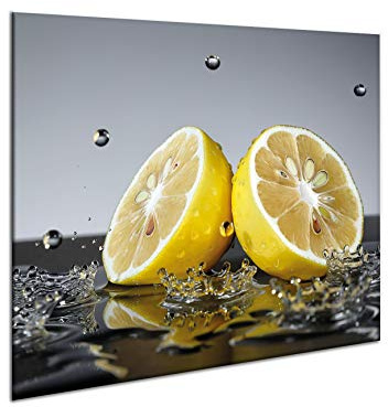 Ceramic Induction Hob Protector Cover 60 cm x 52 cm | Kitchen Wall Splashback | Large Chopping Board | Universal Tempered Glass Panel | Worktop Saver | Food Preparation | Sink Cover | by semUp