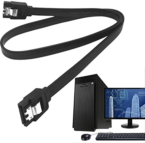 Pomurom Câble SSD - Câble Disque Dur à Carte mère - Câble pour connecter des Cartes mères aux disques durs ATA internes et