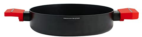 H&H Alessandro Borghese Hot Spot Tegame in Alluminio Antiaderente, 28cm