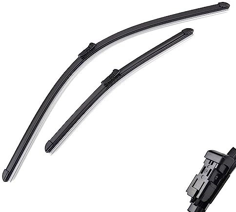 Set, für VW Golf 7 5G1 VII MK7 Variant 2012–2020 vorne hinten Wischerblätter Windschutzscheibe Windschutzscheibe Alltrack Sportsvan GTE GTD GTI R (Farbe: RHD, Größe: vorne hinten)