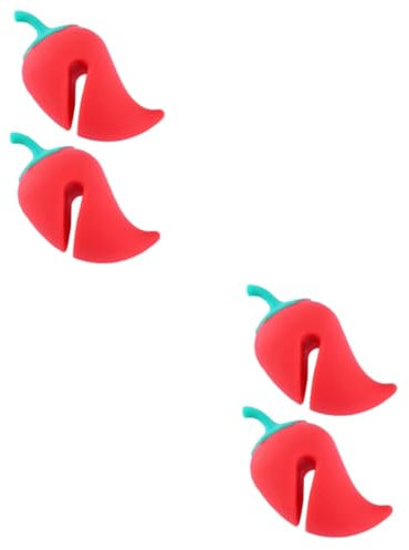 Alipis 4pcs Silicone Lid Lifters Steam Releasers for Frying Pans Lids Kitchen Accessories Spill Lifter for Saucepan Knobs