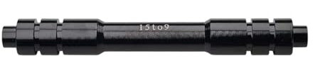 rockible Fahrrad Steckachsen Nabenadapter, Einfach zu Bedienender, Stabiler Umbau auf Steckachsen Schnellspanner, Nabenachsen Konverter, 110 Mm 15 bis 9 Mm