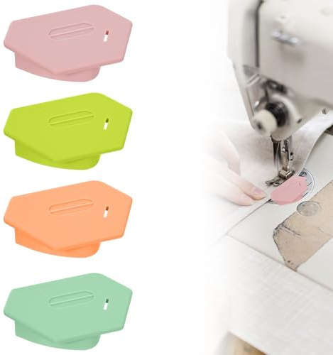 lafo Set di 4 guide magnetiche per macchine da cucire, accessori da cucito rimovibili con magneti di precisione, accessori per macchine da cucire multifunzione con righello di precisione per cuciture