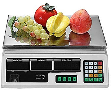 Bilancia portatile in grammi, Bilancia elettrica da 30 kg, bilancia da cucina digitale LCD, elettronica, calcolo del prezzo, bilancia industriale, commerciale, da negozio, for la casa