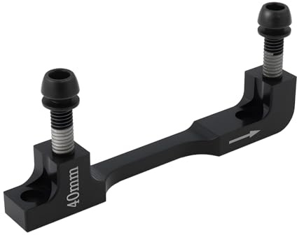 Create idea 40 mm Bremssattel-Adapter, Postmount | Kompatibel mit SRAM, vorne 200 mm, hinten 180 mm