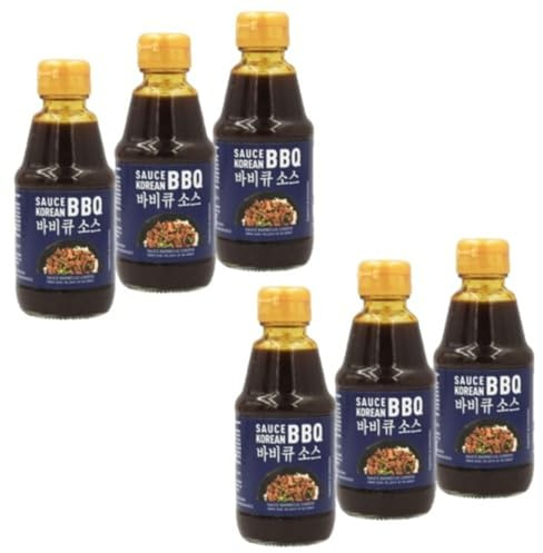 Lot 6x Sauce barbecue coréen - Bouteille 200ml