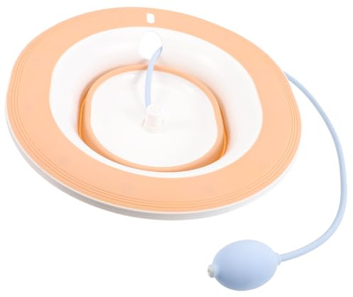 Abaodam Sitzbadewanne und Passgenauem Toilettensitz mit Rutschfestem Design für Frauen aus Pp und Tpr und Komfortables Sitzbad für Wochenbettpflege zu Hause