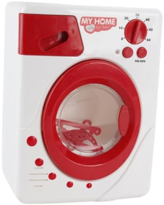 AUYXSSZ Lavadora interactiva de simulación para niños, Lavadora de Juguetes para niños, Realista, de Juguetes, Juego de simulación