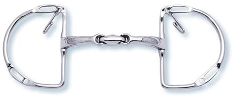 Stübben Gebiss 2255 Neue Deutsche Springkandare - 14,5 cm - 14 mm - Edelstahl