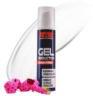 Crema Reductora - Crema Reafirmante - Gel reductor - Mega Plus Competition - Crema Reductora De Grasa En Zonas Localizadas - Aplicacion Directa - Lipo Reductor - Mañana Y Noche - Envase 200 Ml