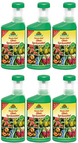 6 x 250 ml Neudorff Neudo-Vital Obst-Spritzmittel