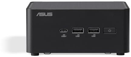 ASUS NUC 14 Pro - Computer desktop Barebone (Intel Core Ultra 7 165H con vPro, Intel ARC Graphics, senza memoria, senza sistema di memorizzazione, senza sistema operativo), Tall, senza cavo, MTL-H 28W