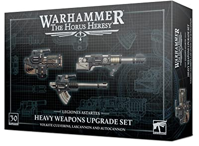 Games Workshop - Warhammer - Horus Heresy - Legiones Astartes: Heavy Weapons Upgrade Set – (Volkite Culverins, Lascannons and Autocannons)