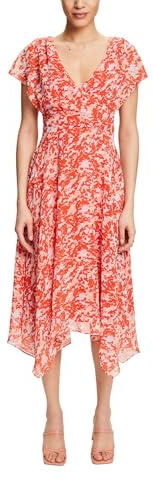 ESPRIT 034ee1e342 Vestido, 854/Pastel Orange, XL para Mujer