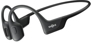 SHOKZ OpenRun Pro - Open-Ear Bluetooth Bone Conduction Sport Headphones (Renewed)