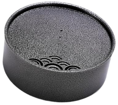 FytStycale Plateau à thé Rond Multifonctionnel, élégant et décoratif pour la Maison et Le Bureau, Plateau de Service à thé Creux Unique, Plateau à théière, Style A