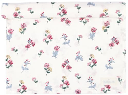 GreenGate Portia Tischläufer White 140x45cm