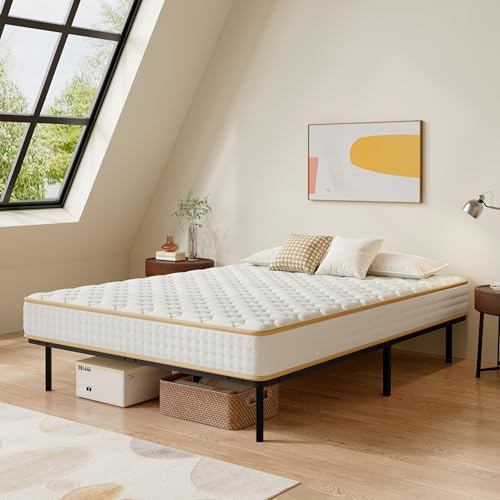 DEWINNER Matelas 160x200 cm, Matelas en Mousse à Mémoire de Forme Haute Densité,Fermeté Moyenne,Épaisseur 18cm,Hypoallergénique,Sommeil Isolé,7 Zones,Réversible à Deux Faces Utilisables