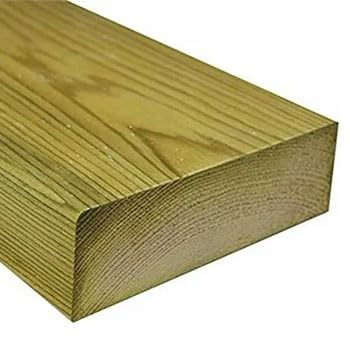 Pressure Treated Softwood Timber 6 x 2 (145mm x 45mm) - 2.4 Metres (Pack of 2-4.8m)