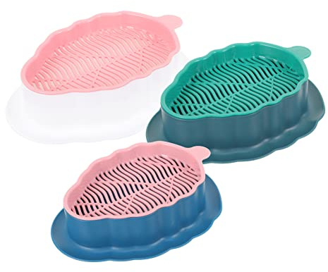 TOYANDONA 3piezas Maceta para Gatos Hidropónica Práctica De Unidades Jardinera para Hierba De Gato Maceta De Plantas para para Jardín Interior Hogar y Mascotas
