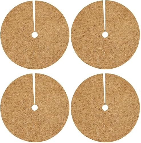 4 Mulching Discs Plant Care Products Natural Latex Natural Organic Tree Mat 36.5cm