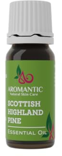 Scottish Highland Pine Essential Oil - Revitalising Skincare, Natural Deodoriser & Insect Repellent - Pure Aromatherapy Oil for Massage & Body Care 10 ml