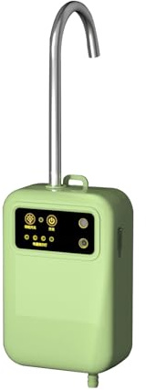 MENDUNER Tragbare Sauerstoffpumpe, Intelligenter Sensor Wasserbelüfter mit 2500 mAh Akku, Angelpumpe Zur Belüftung, Wassertransfer Nachtbeleuchtung für Eimer, Aquarium, Campingausflüge