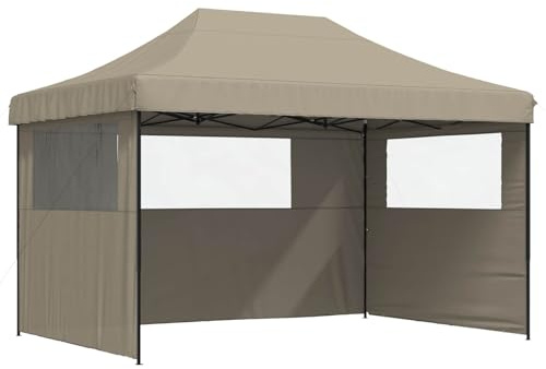 vidaXL Tenda Party Talpa 279 x 410 x 315 cm Tessuto Oxford, Tendone per Giardino e terrazza, rifugio per Eventi, Gazebo all'aperto Portatile, Tenda Resistente ai Raggi UV, Montaggio Veloce, Resistent