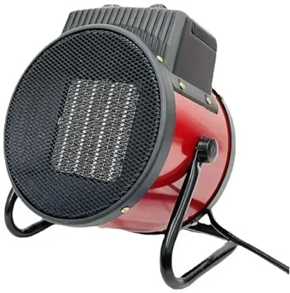 Termostato for riscaldatore elettrico industriale portatile da 2500 W, scaldabagno, radiatore, calore rapido, 3 marce, regolazione della protezione dal surriscaldamento(2000W)