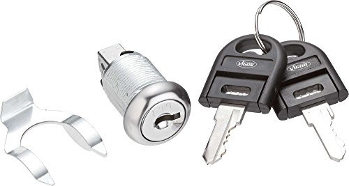 Vigor Schloß inklusive 2 Schlüsseln, 1 Stück, V2462, Silber