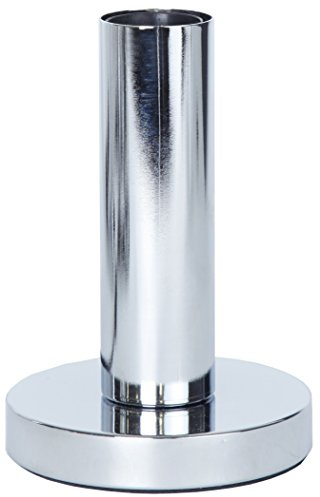 Standleuchte Glans, E27-Fassung Farbe : silber, mit Schalter ca. 17 cm x 12 cm ( Leuchtmittel nicht enthalten )