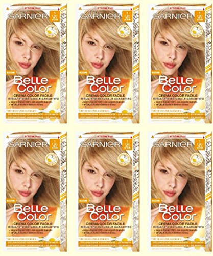 6 X Garnier schön Farbe 1 - Blond klar natürliche Färben für Haar