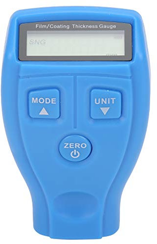 Schichtdickenmessgerät, GM200A 0 ~ 1,80 Mm Professioneller Autolack-Schichtdickenprüfgerät für Auto- und Industrieanwendungen(Blau)