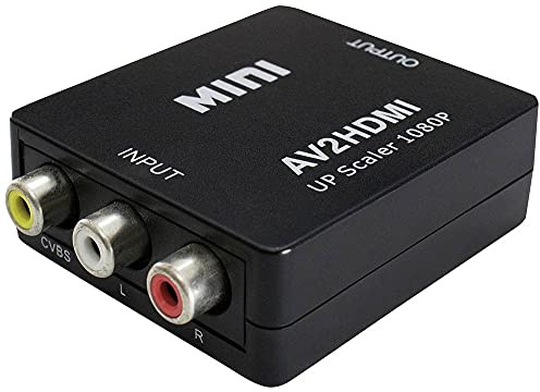 MAXTRACK AV Konverter CS 37 L [AV - HDMI] 1920 x 1080 Pixel