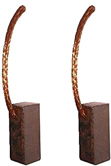 2x Trade-Shop Motorkohlen Kohlebürsten Schleifkohlen 8 x 9 x 18mm 12-24 Volt für verschiedene KFZ-Motoren Rolltor Garagentor Antriebe Lichtmaschine