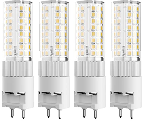 Familite LED G12 Bulb 16W Natural White 4000K Bi-Pin Corn Bulb, Pack of 4