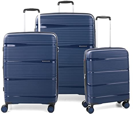Roncato R-LITE SET VALIGIE (Grande, Medio, Cabina) - Blu Notte