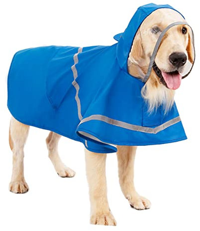 Hohopeti Regenmantel Für Haustiere Reflektierend Xs Aus Pu Und Eva-Material Für Kleine Hunde Regentuch Für Hunde