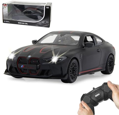 BMW M4 CSL 1:16 2,4GHz -transparente Windschutzscheibe, LED Licht, RC-Auto